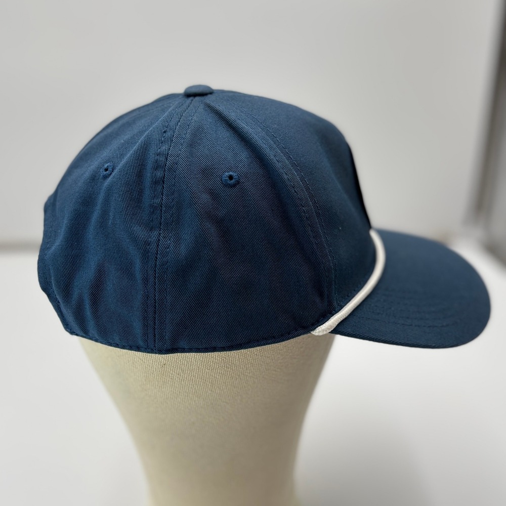Chubbies Shorts Co. Navy Blue Corded Logo Adjustable Hat Cap‎ Twill Cotton - Picture 4 of 6